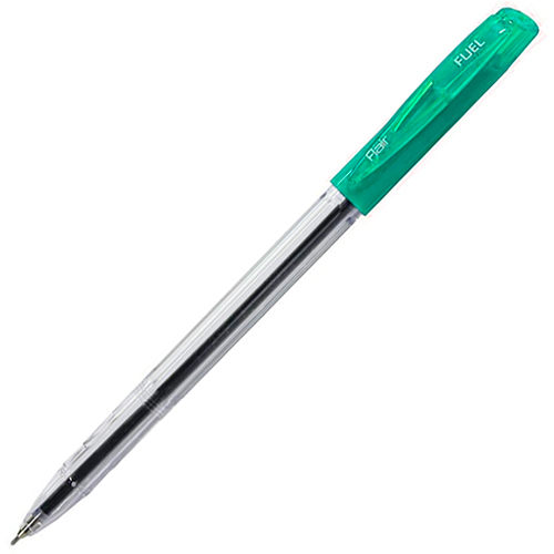 Ручка шариковая Flair зеленый, красный, черный стержень FUEL арт. 879